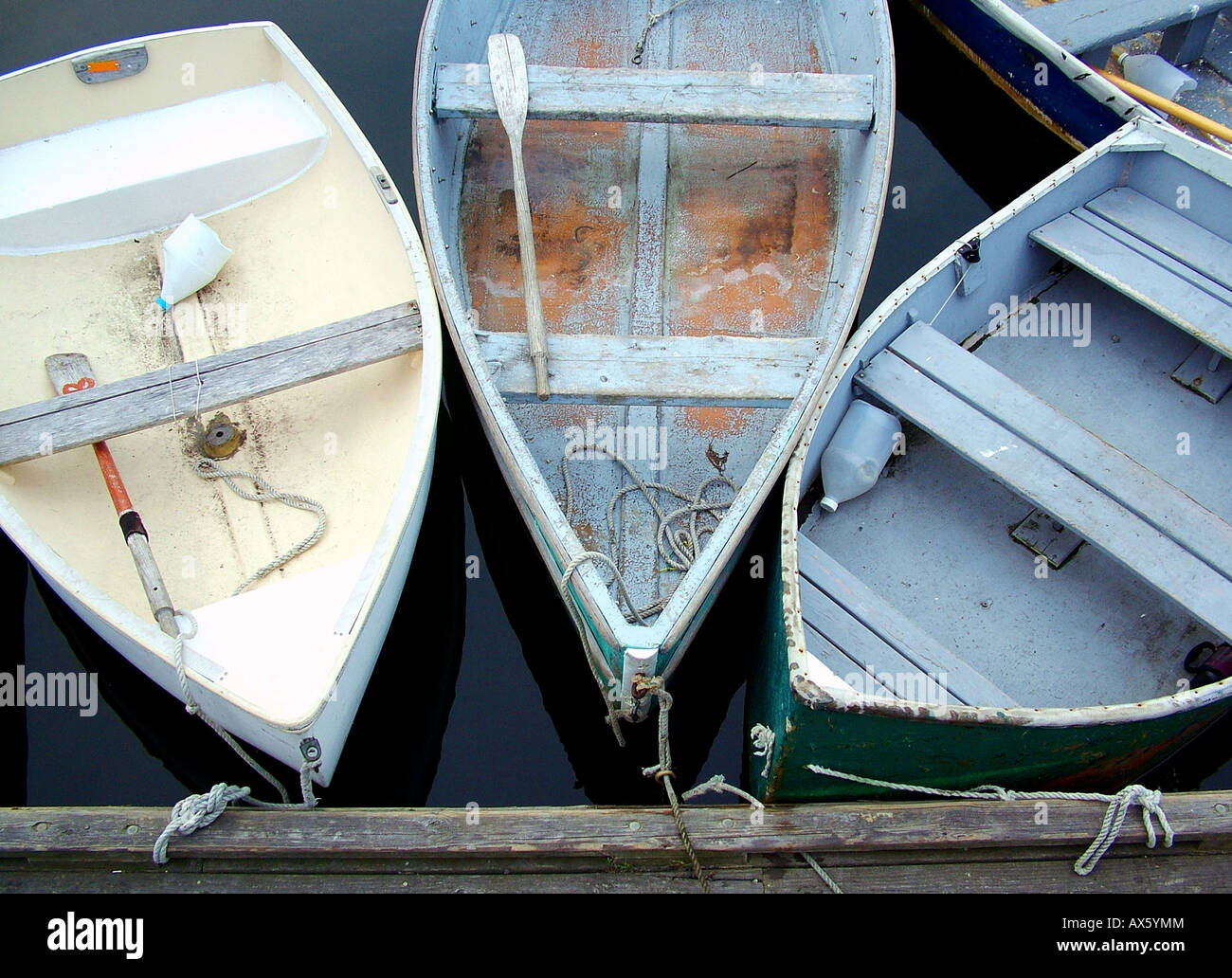 Old fashioned fishing boats hi-res stock photography and images - Alamy