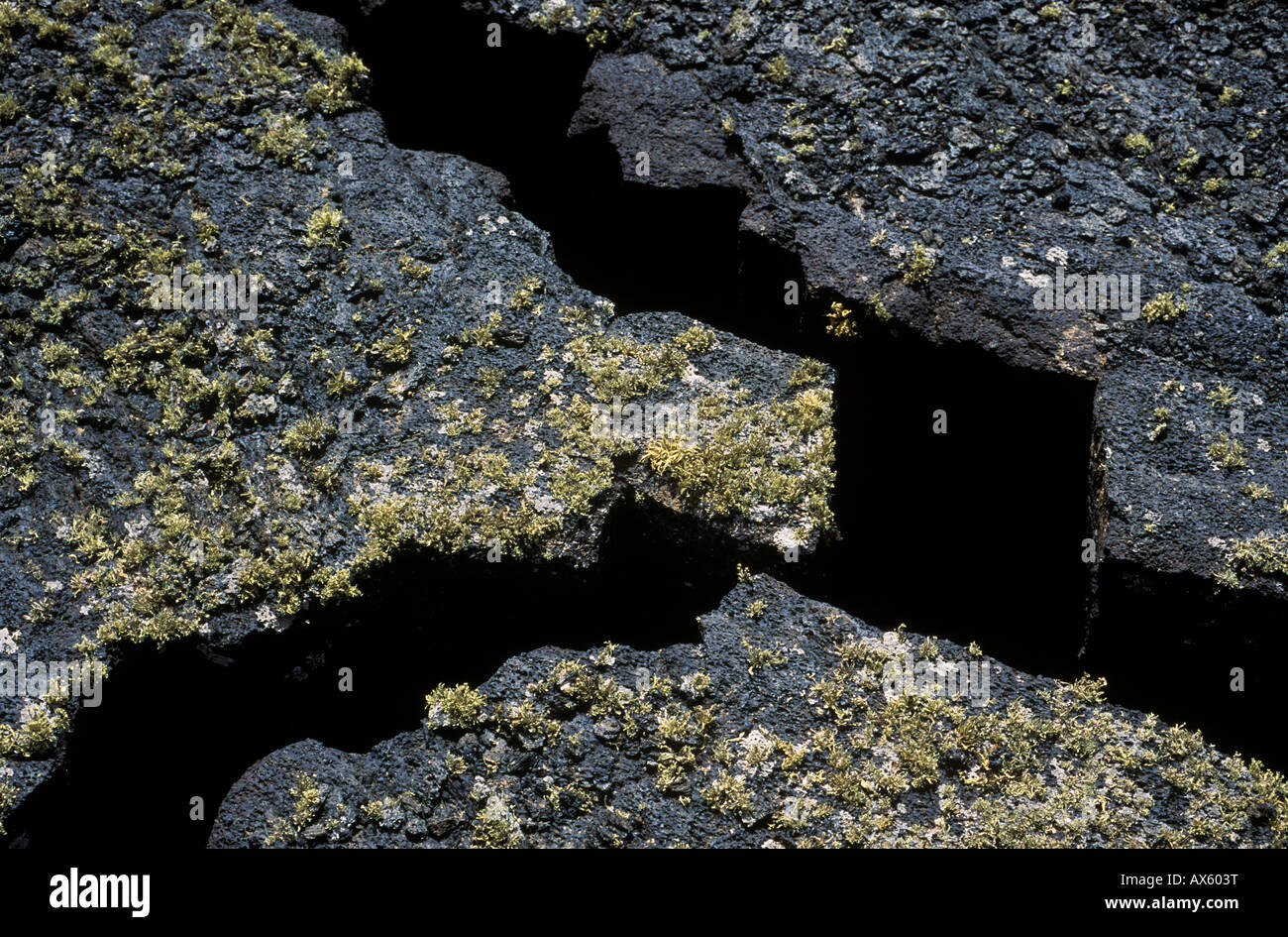 Cracks in rock hi-res stock photography and images - Alamy
