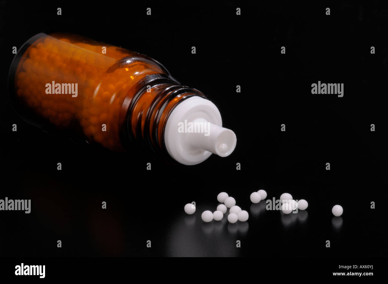 Homeopathic medicine Stock Photo