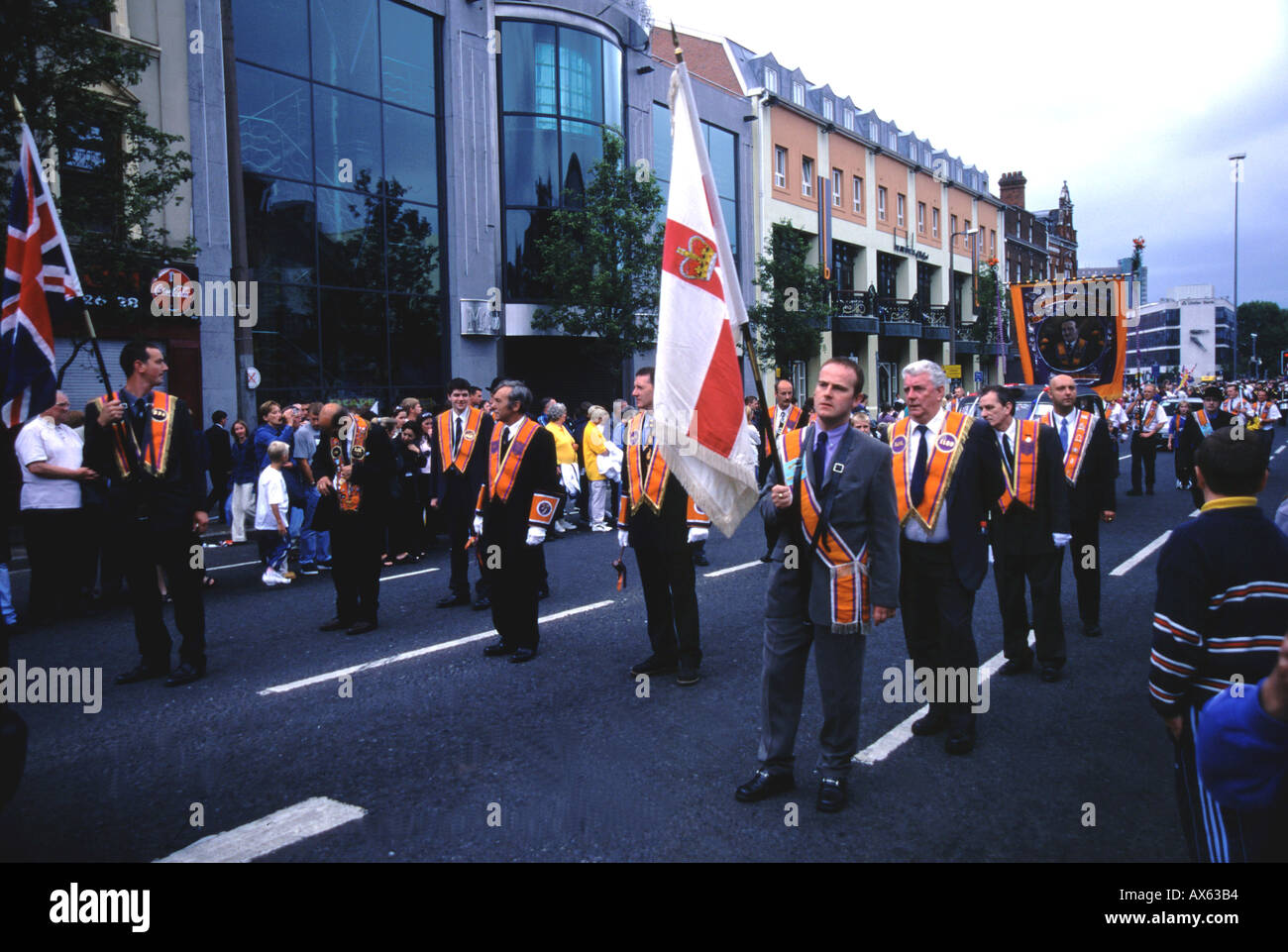 12 july parade Belfast Stock Photo Alamy