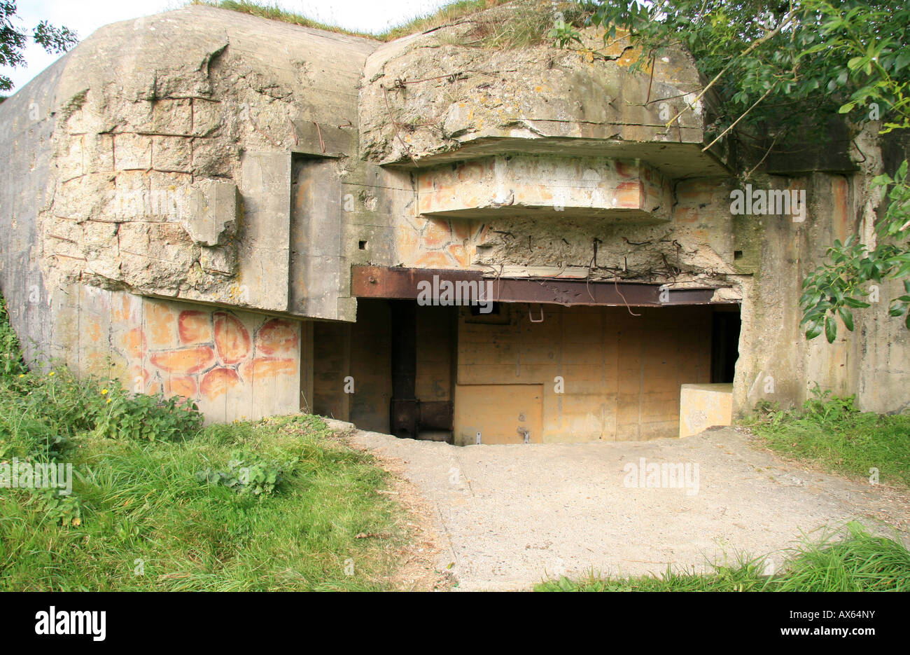 Gun Emplacement Normandy High Resolution Stock Photography and Images