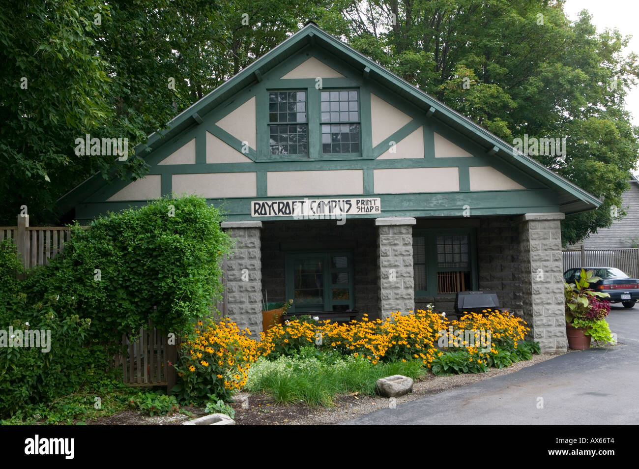 Roycroft Campus shop East Aurora New York Erie County Stock Photo Alamy