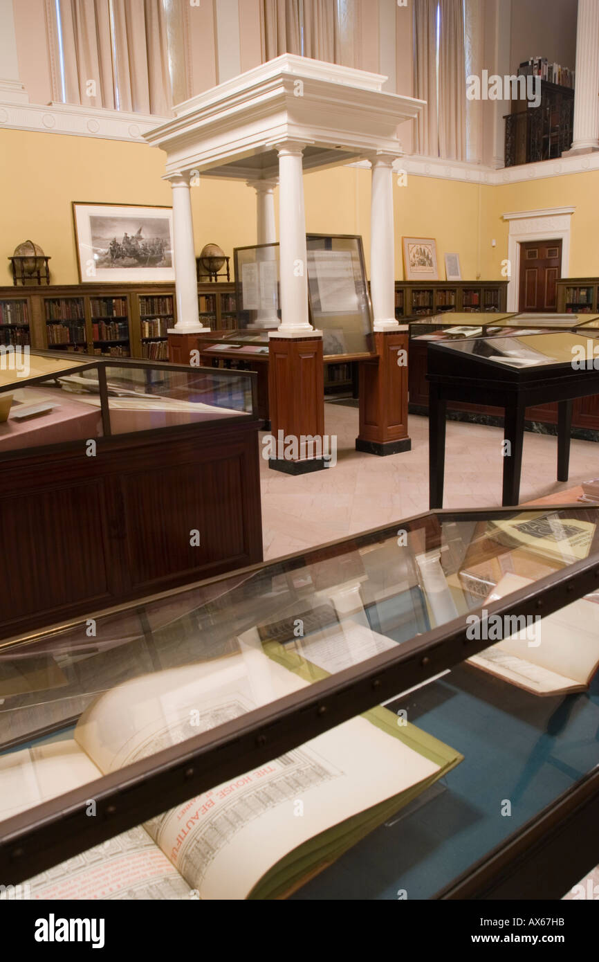 Chapin Library of Rare Books Stetson Hall Williams College Williamstown Massachusetts Stock Photo