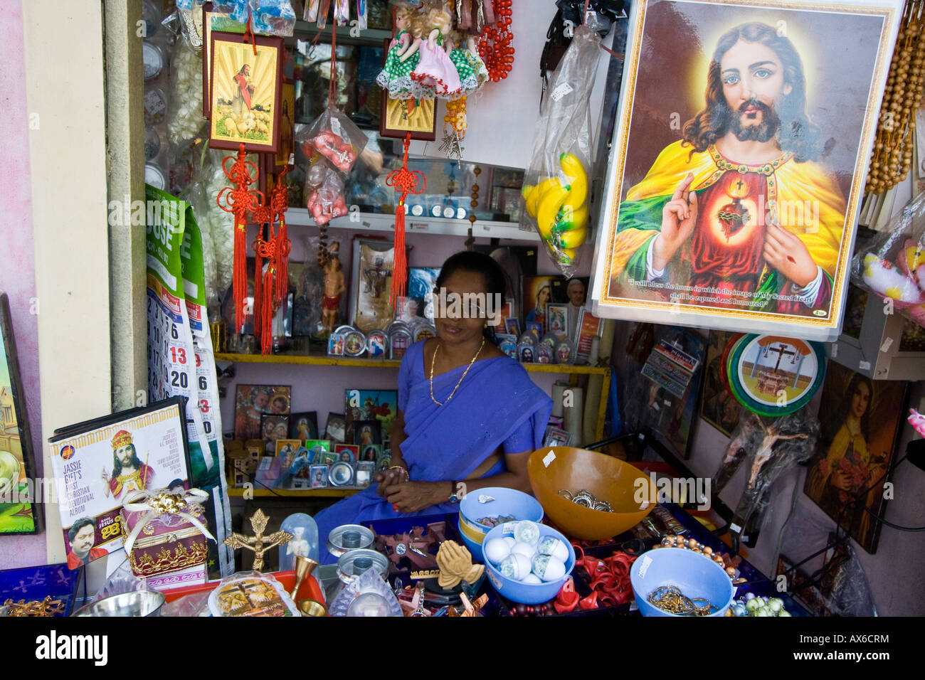 Religious Shop Outside Coonan or Holy Cross Catholic Church in