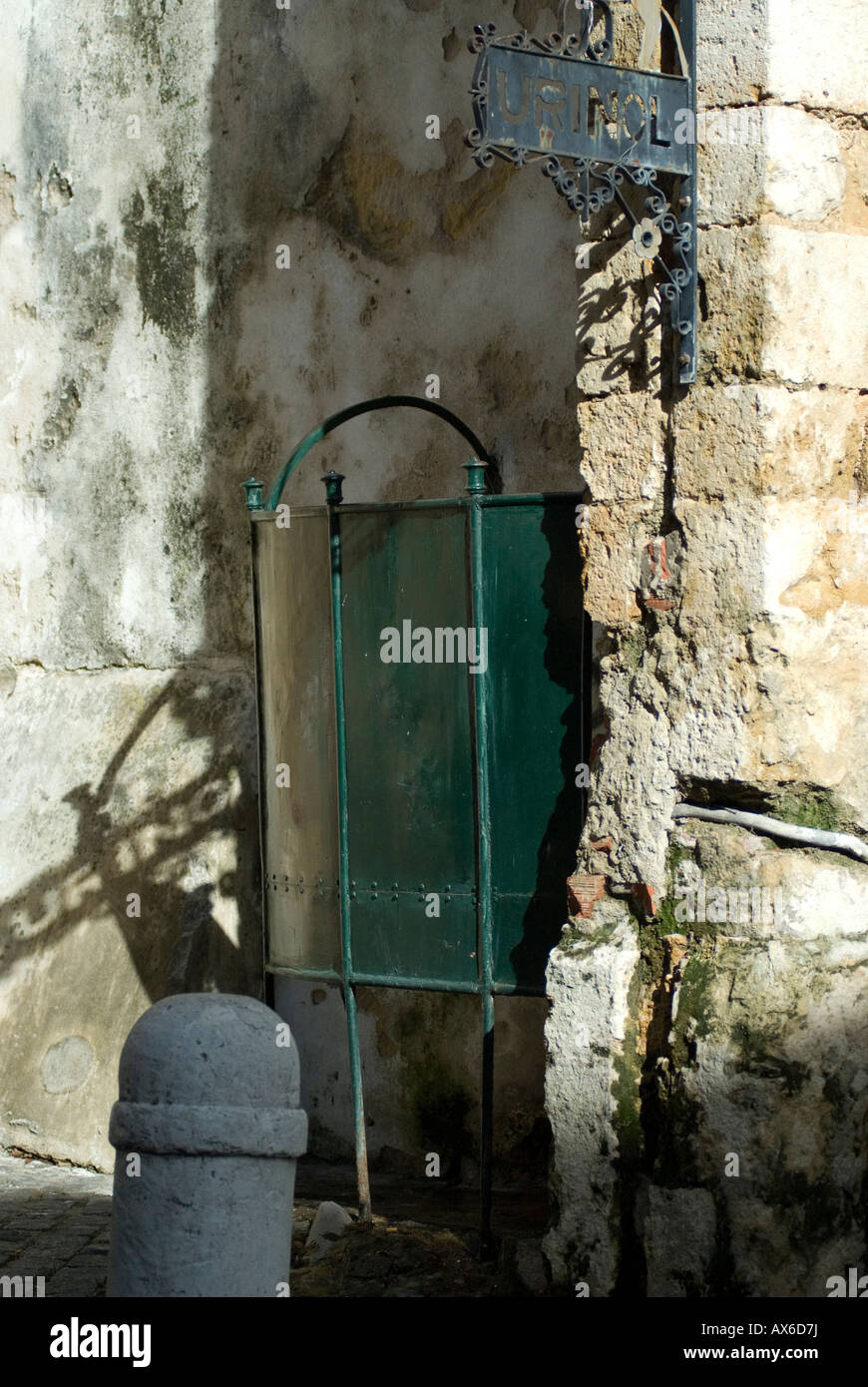 Public bathroom in Lisbon portugal Stock Photo Alamy