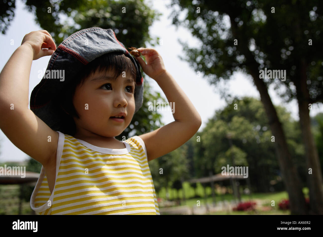 Boy wearing a black hat hi-res stock photography and images - Alamy