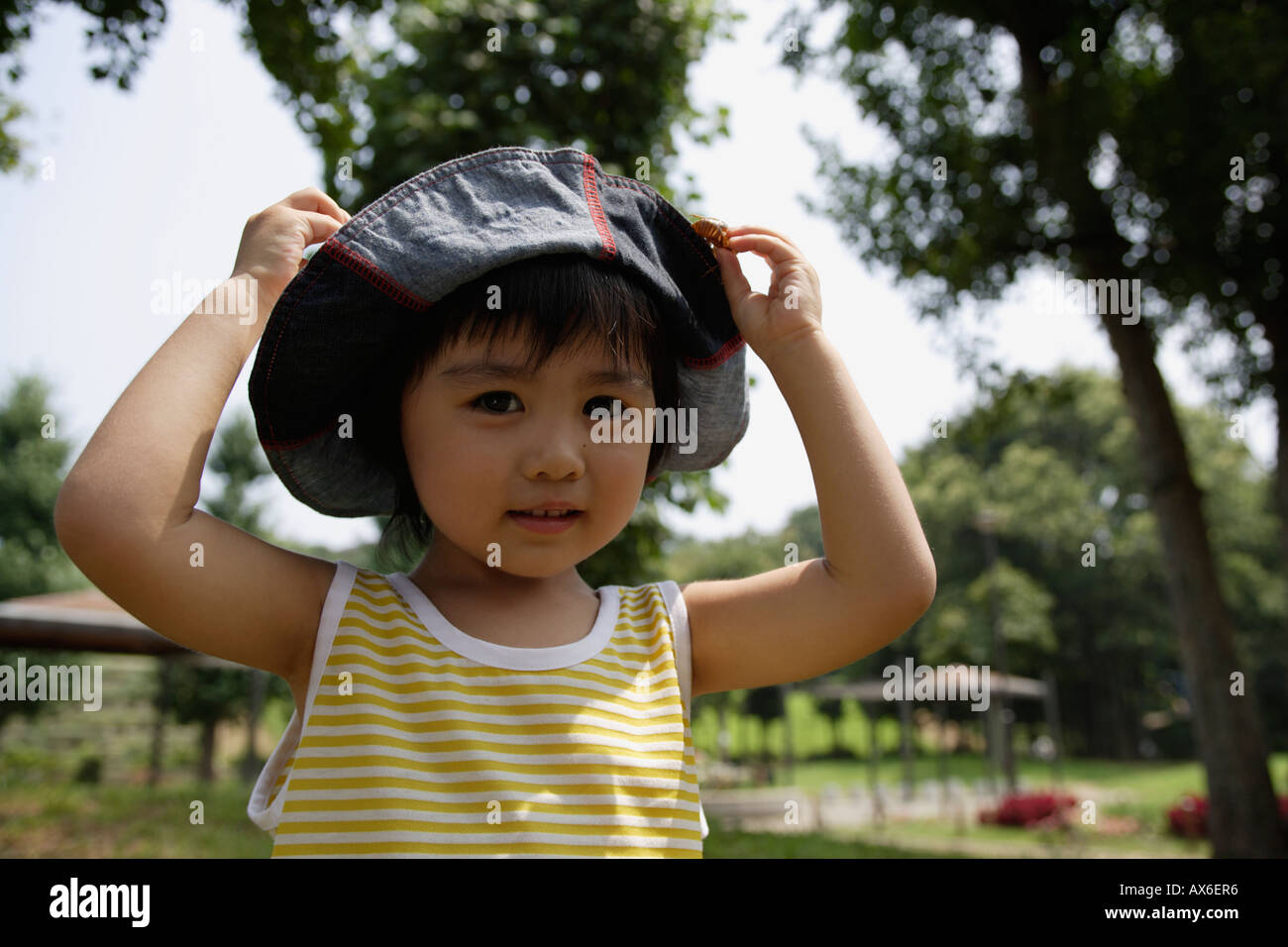 Boy wearing a black hat hi-res stock photography and images - Alamy