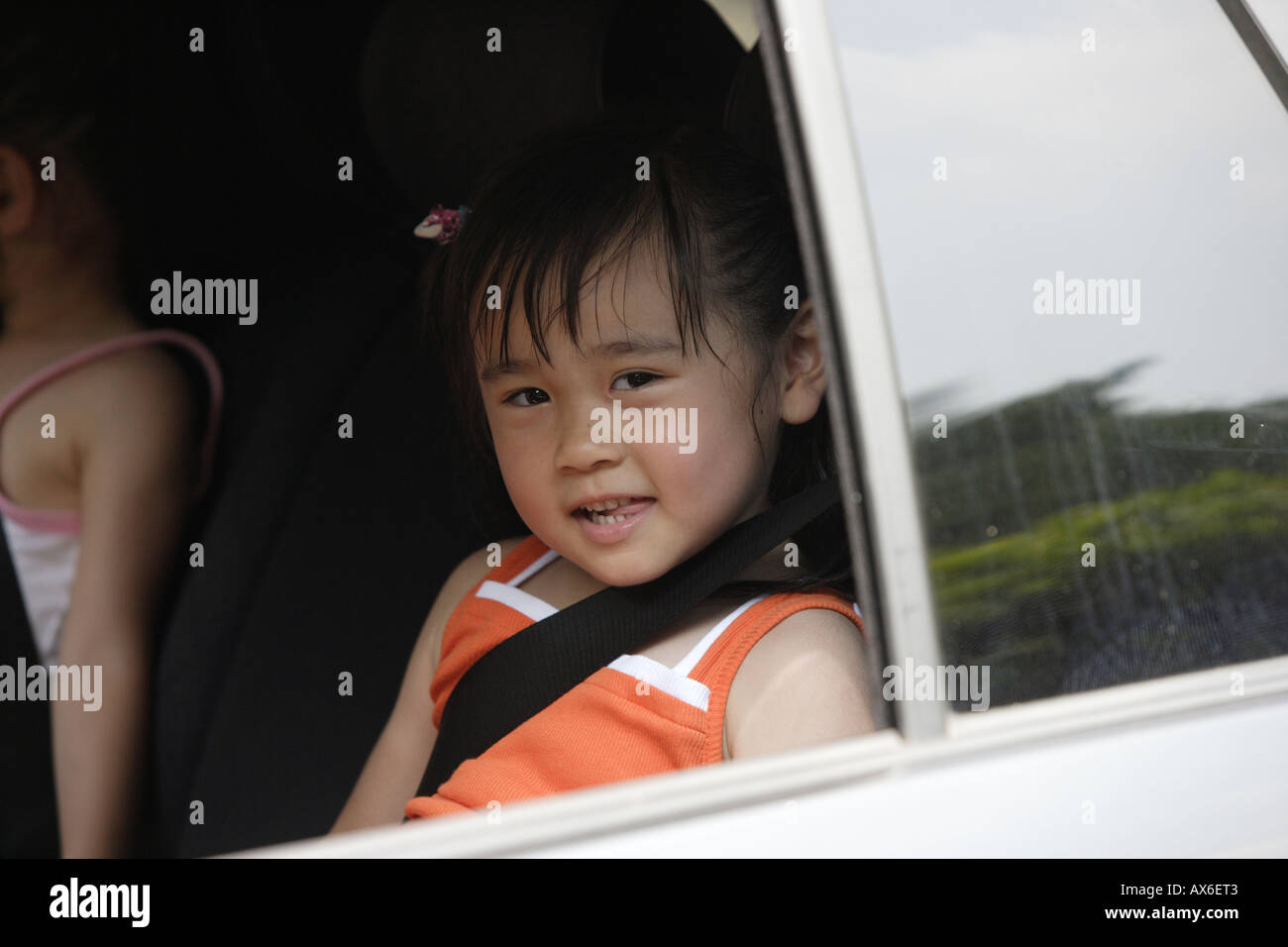 Rear view two asian girls hi-res stock photography and images - Alamy