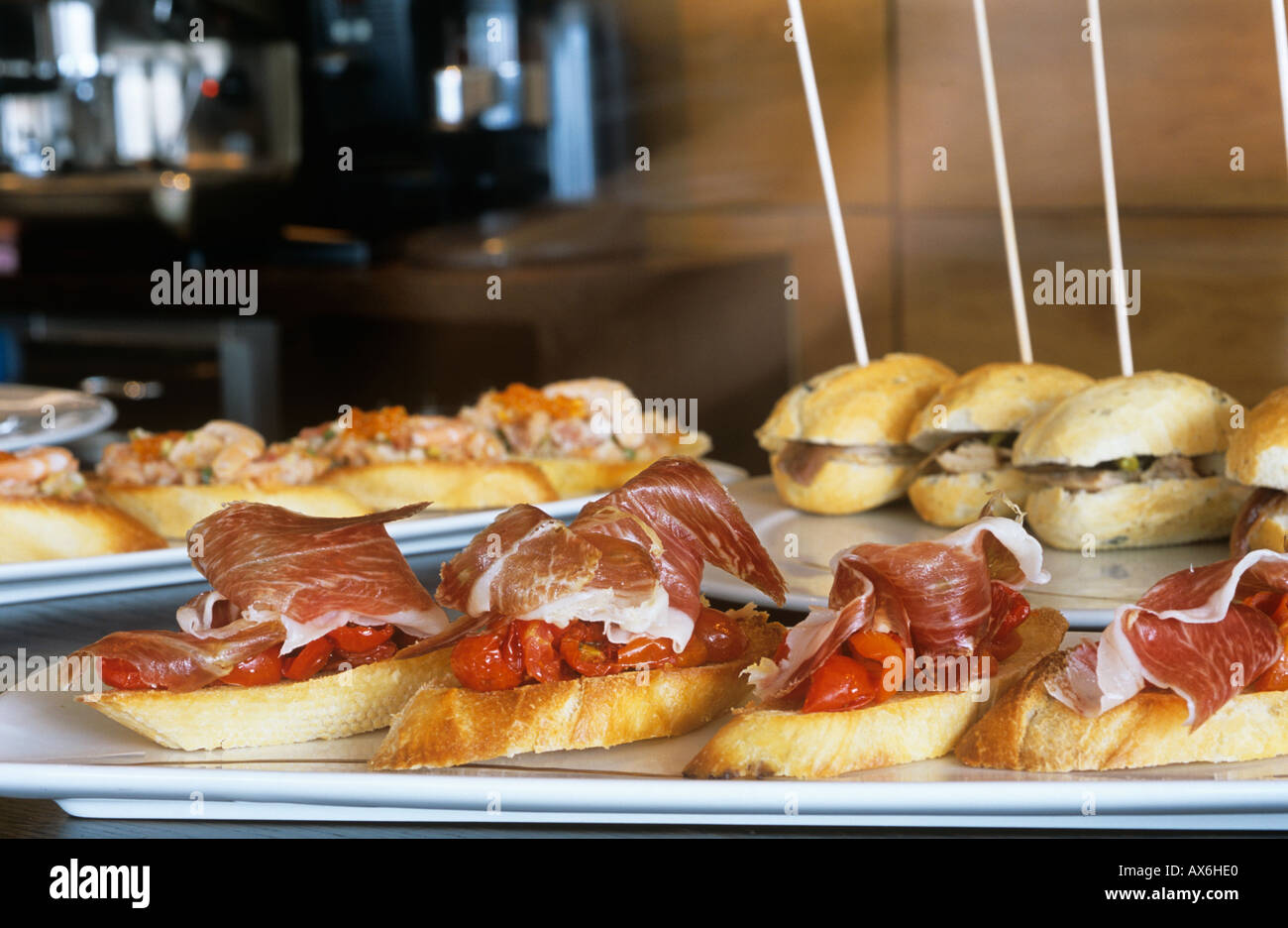 Spain tapas caviar hi-res stock photography and images - Alamy