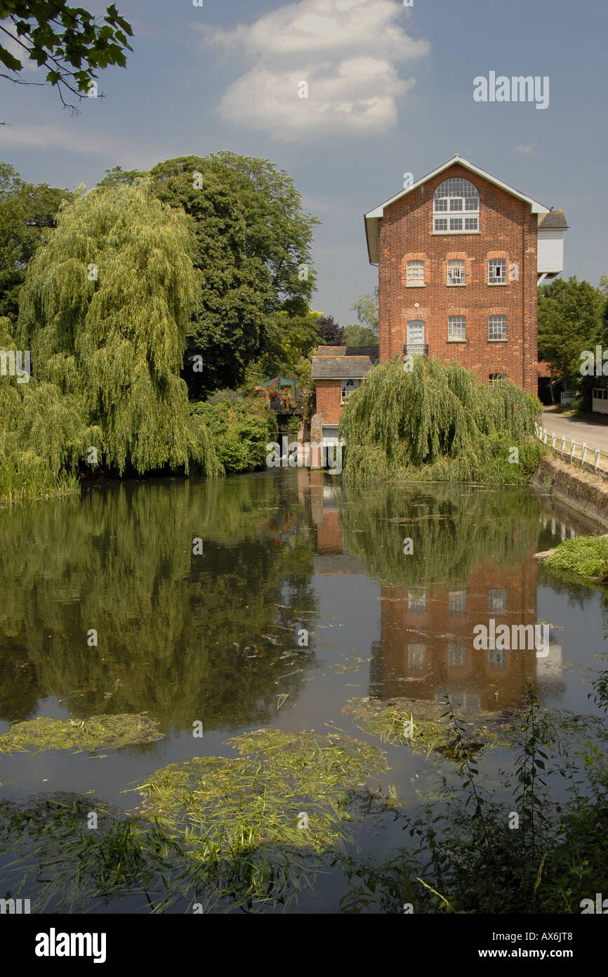 Water Mill Felsted Essex England Stock Photo 9569287 Alamy