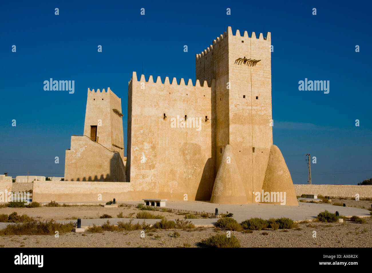 Fort, Umm Salal Mohammed Fort, Doha, Qatar Stock Photo