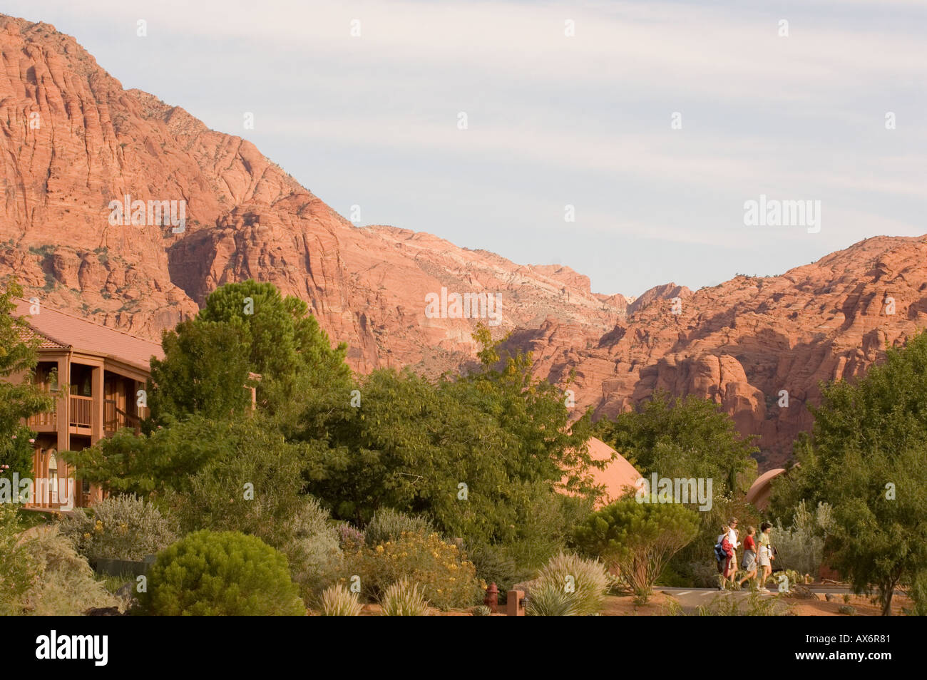 Red Mountain Spa St , Utah Stock Photo Alamy
