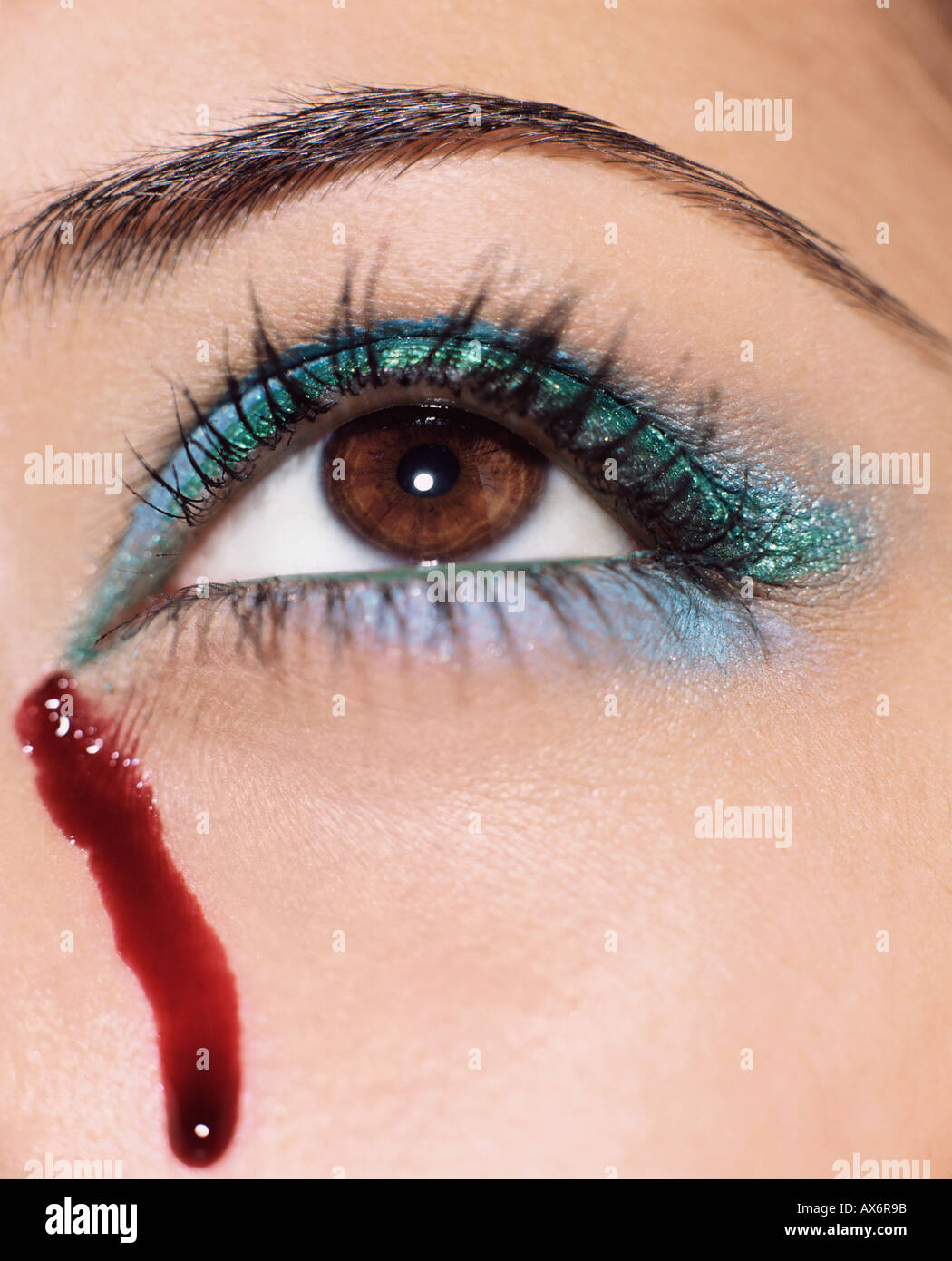 Crying Blood High Resolution Stock Photography And Images Alamy