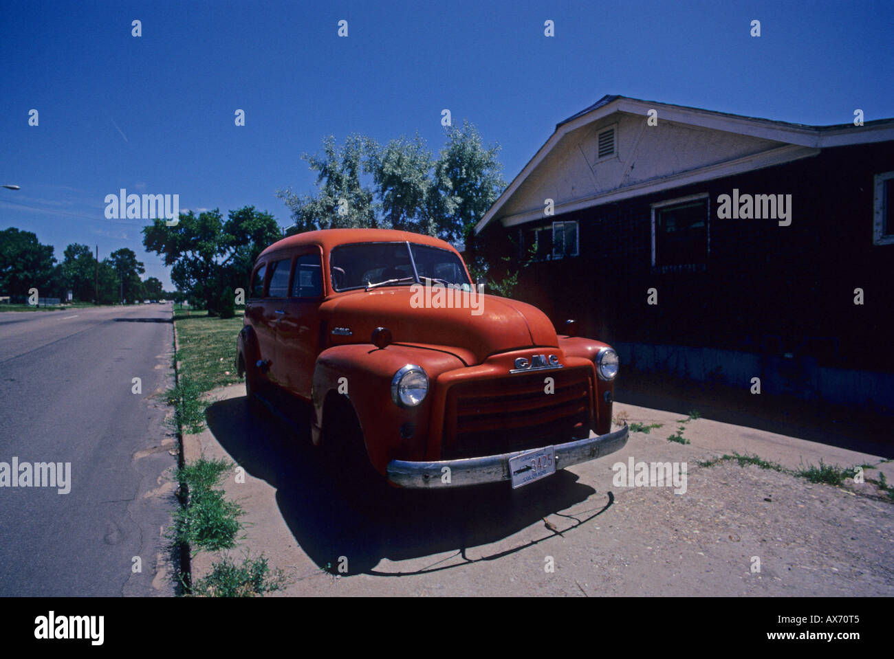 An old car in Los Angeles U.S.A. North America Stock Photo - Alamy