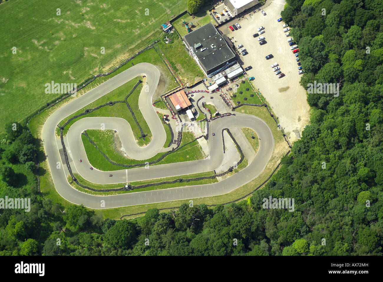 Go kart above hi-res stock photography and images - Alamy