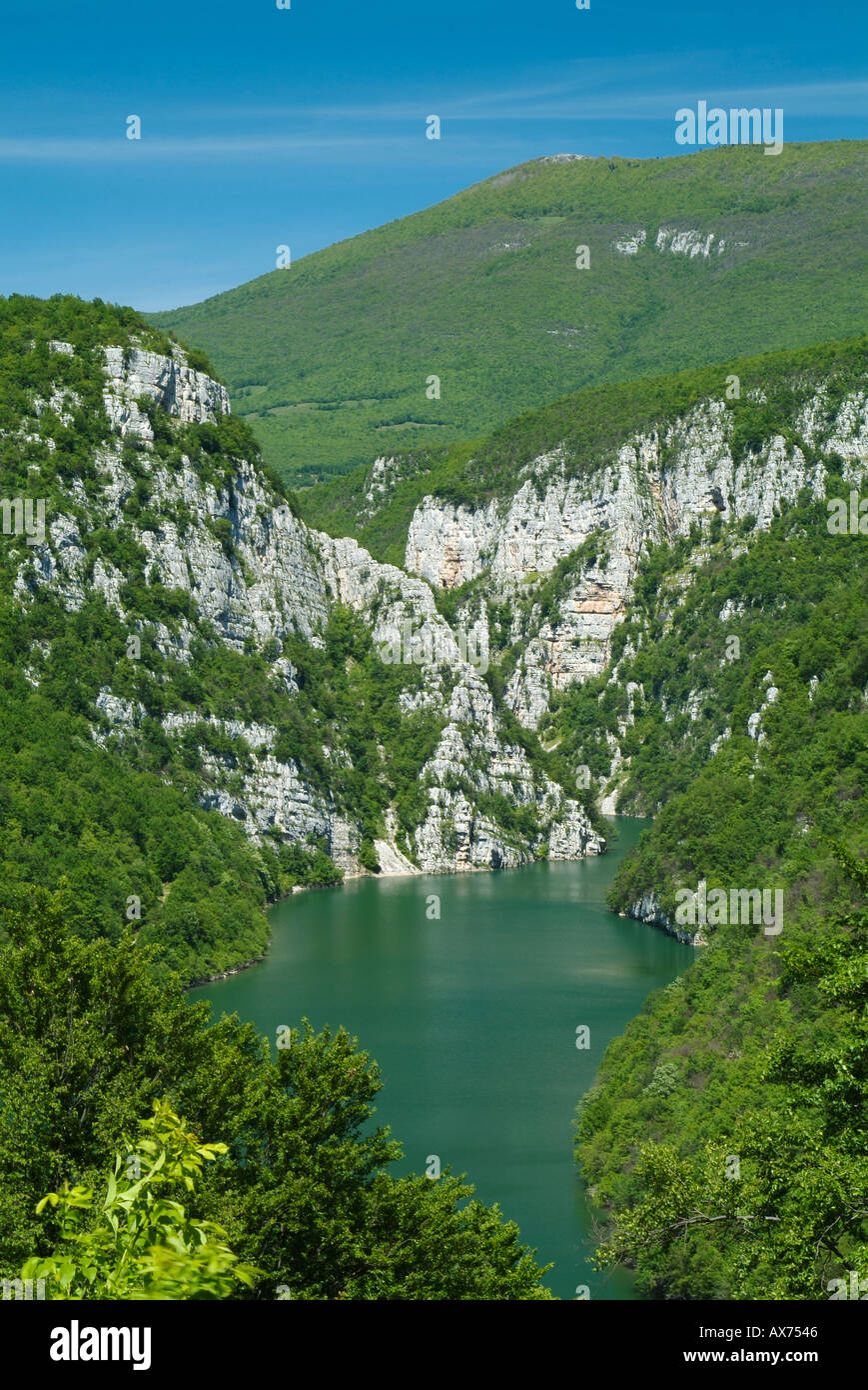 Vrbas Reka Mountainous river landscape hi-res stock photography and images - Alamy