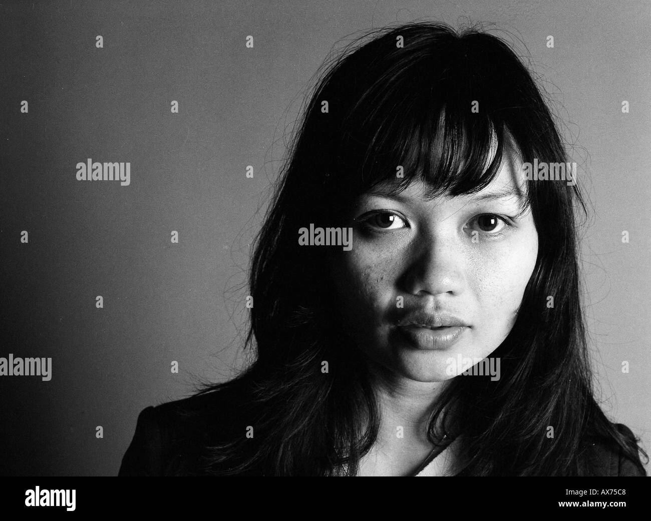Bic Runga Kiwi musician portrait London United Kingdom Stock Photo - Alamy