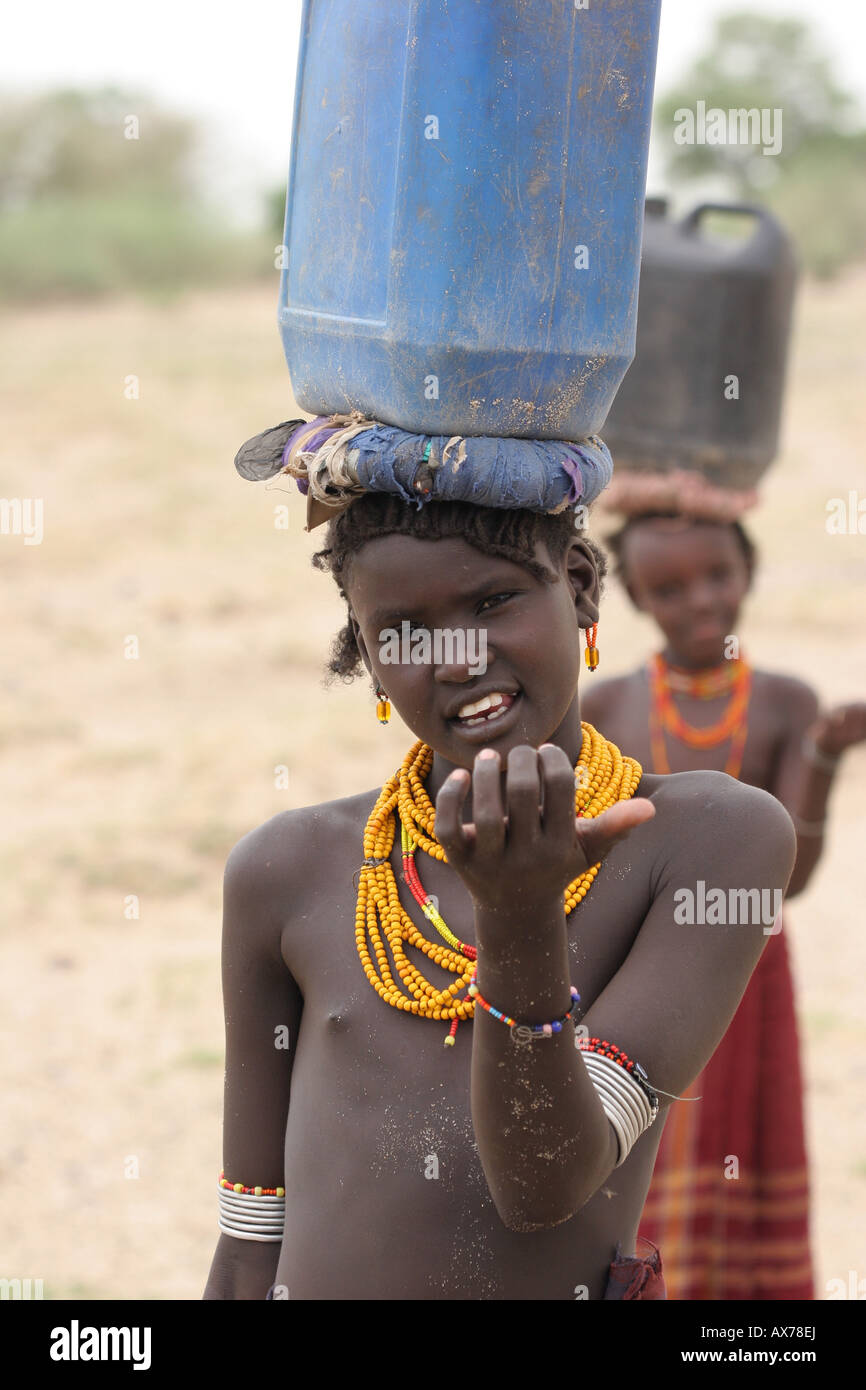 begging Turkana tribe woman Kenya Africa Stock Photo - Alamy
