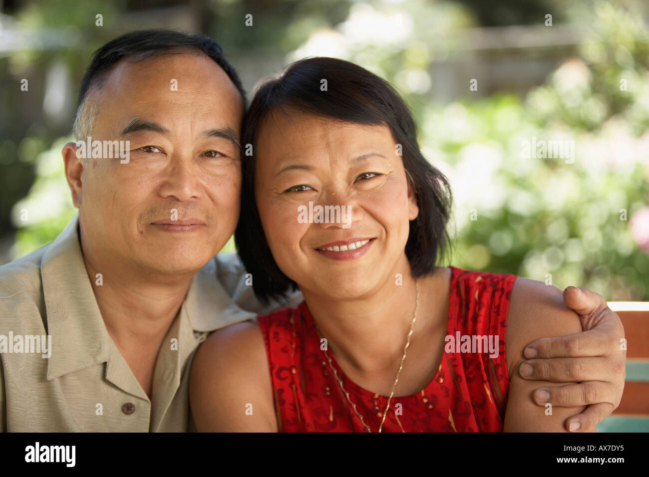 Asian mature couple hi-res stock photography and images - Alamy