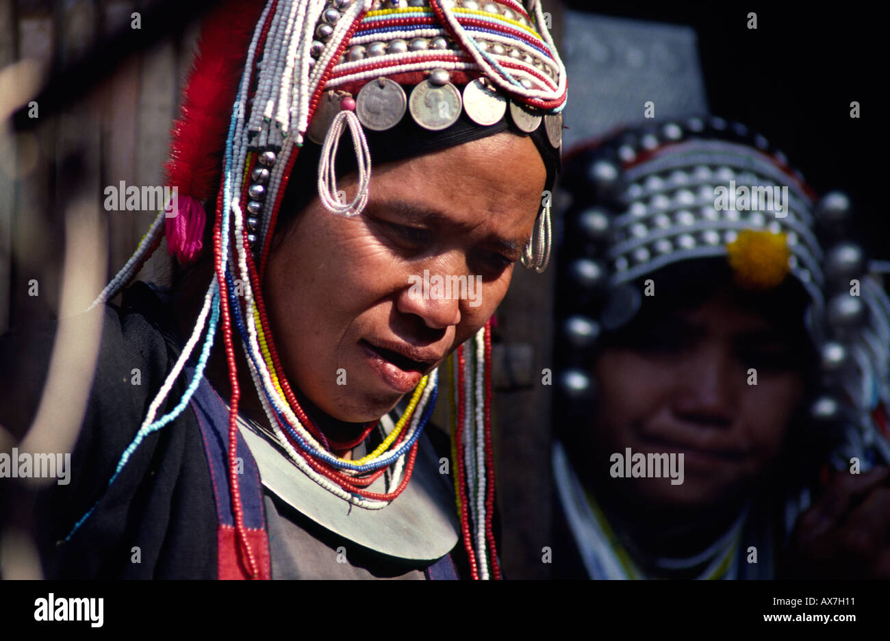Akha village north thailand hi-res stock photography and images - Alamy