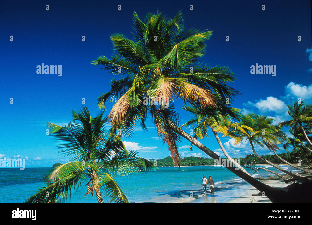 Las Terrenas, Halbinsel Samana, Dominikanische Republik Karibik Stock Photo