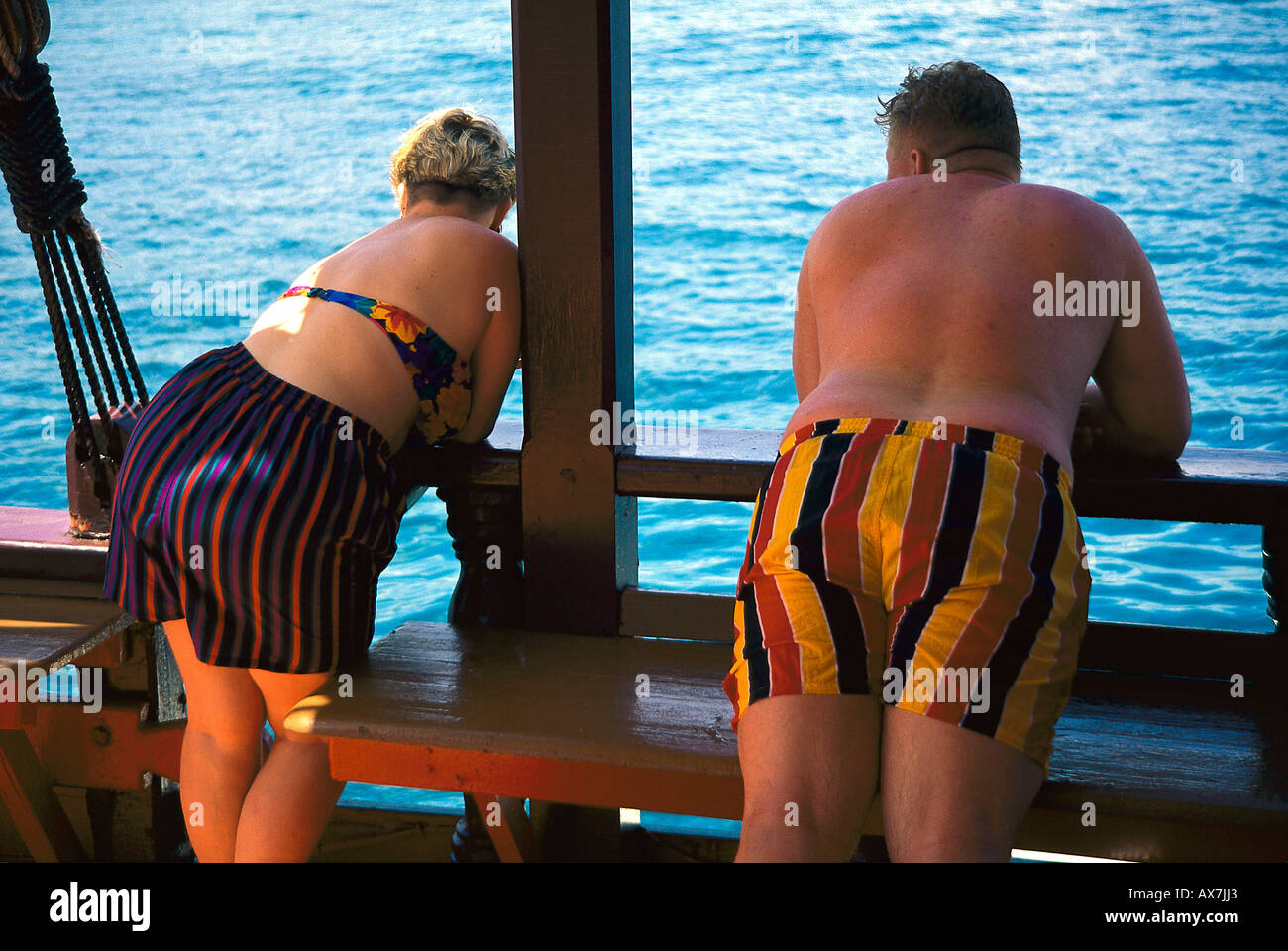Pirate Cruise, Barbados Karibik Stock Photo