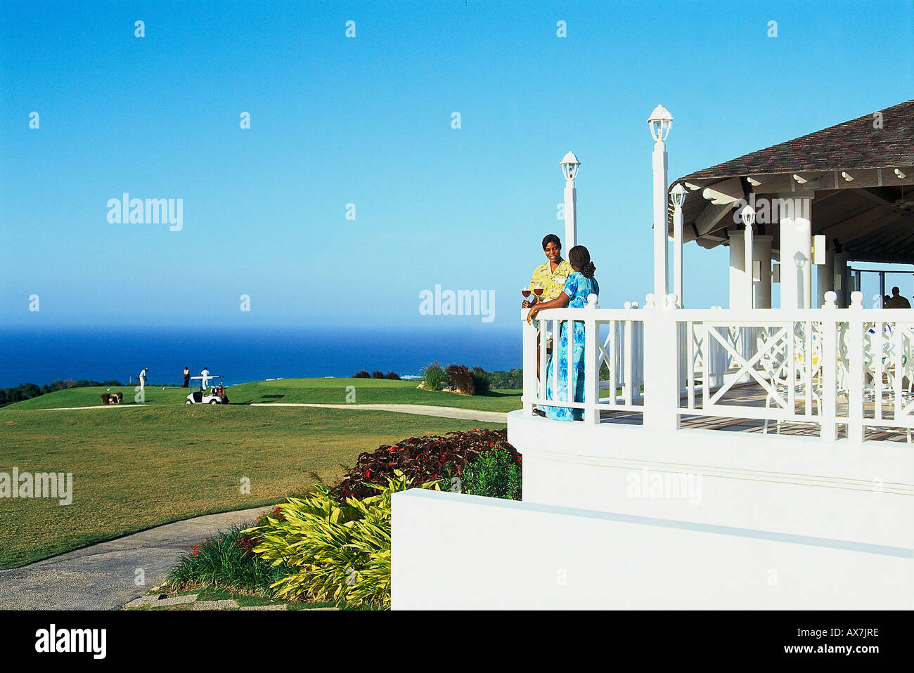 White Witch Golf Course, Rose Hall b. Montego Bay Jamaika, Karibik Stock  Photo - Alamy
