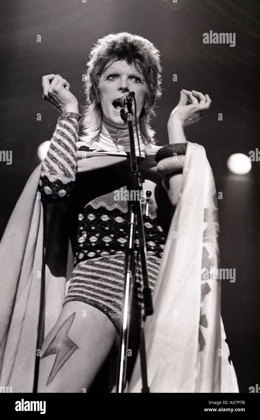 David Bowie Stock Photo