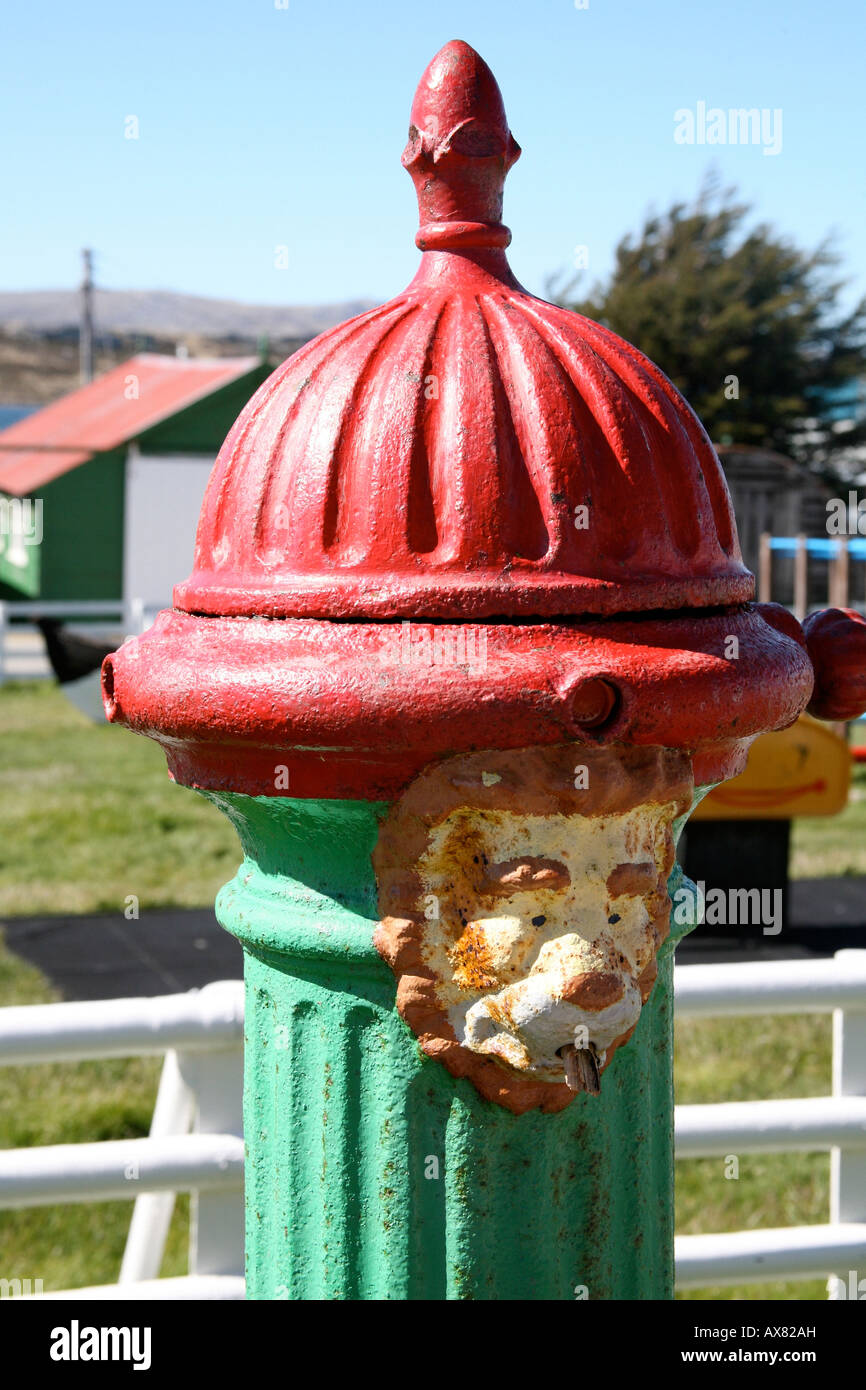 Fire Hydrant With Lion Face Decoration Stock Photo 16759576 Alamy