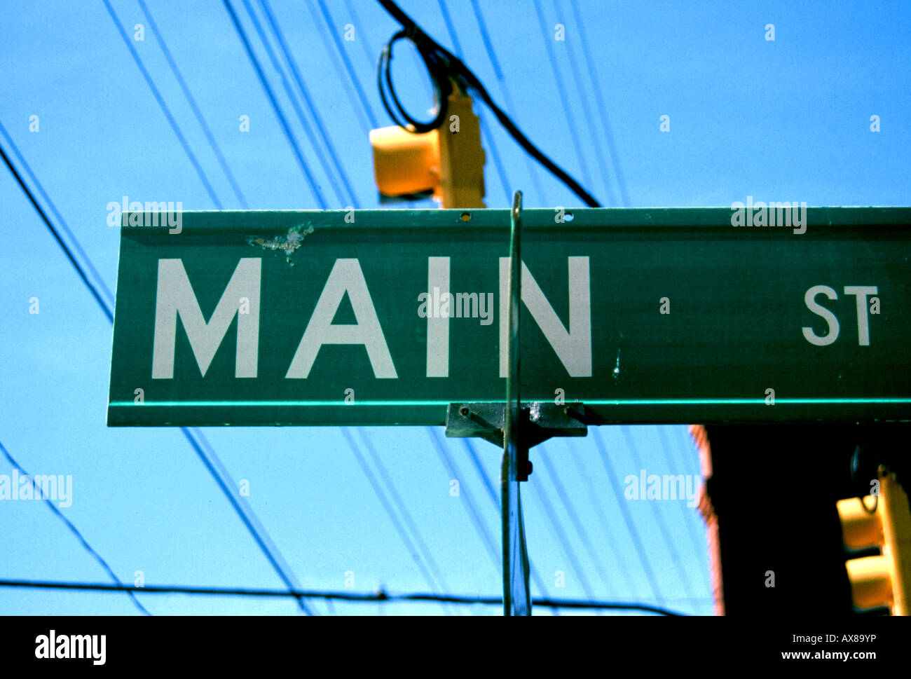 Street sign america hi-res stock photography and images - Alamy