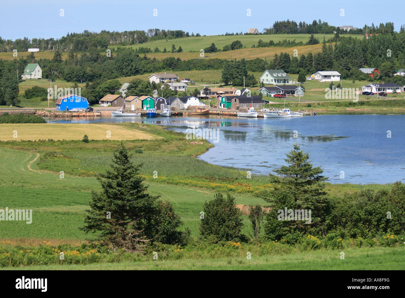 french river pei prince edward island canada Stock Photo Alamy