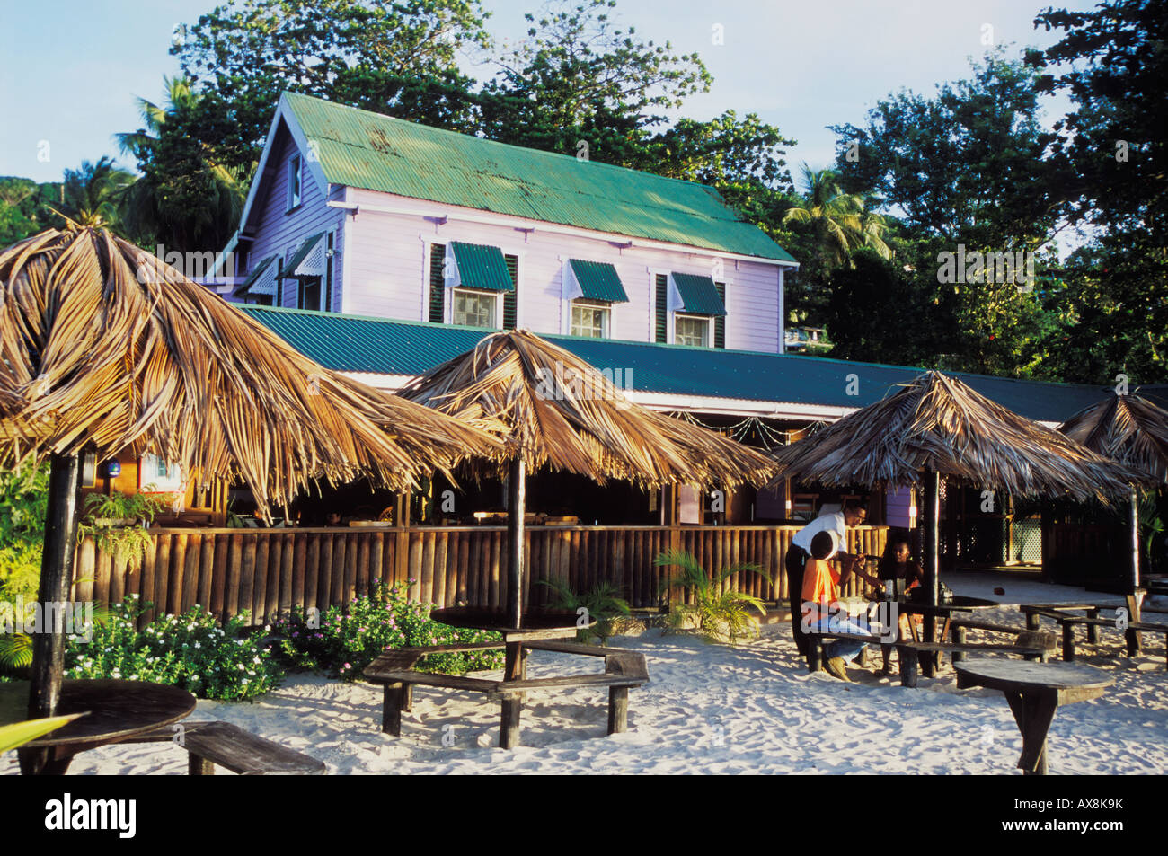 Restaurant Grenada Caribbean High Resolution Stock Photography and
