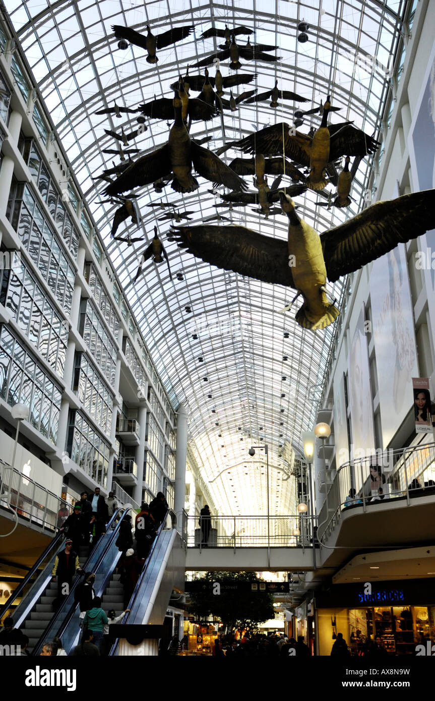 Toronto Eaton Centre Stock Photo