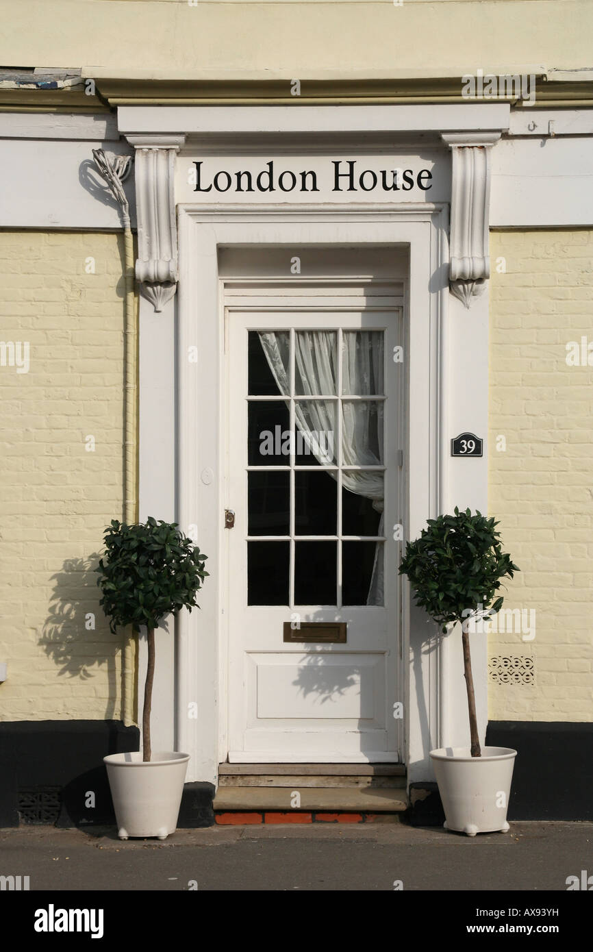 london house Coggeshall is a small market town in Essex, England Stock