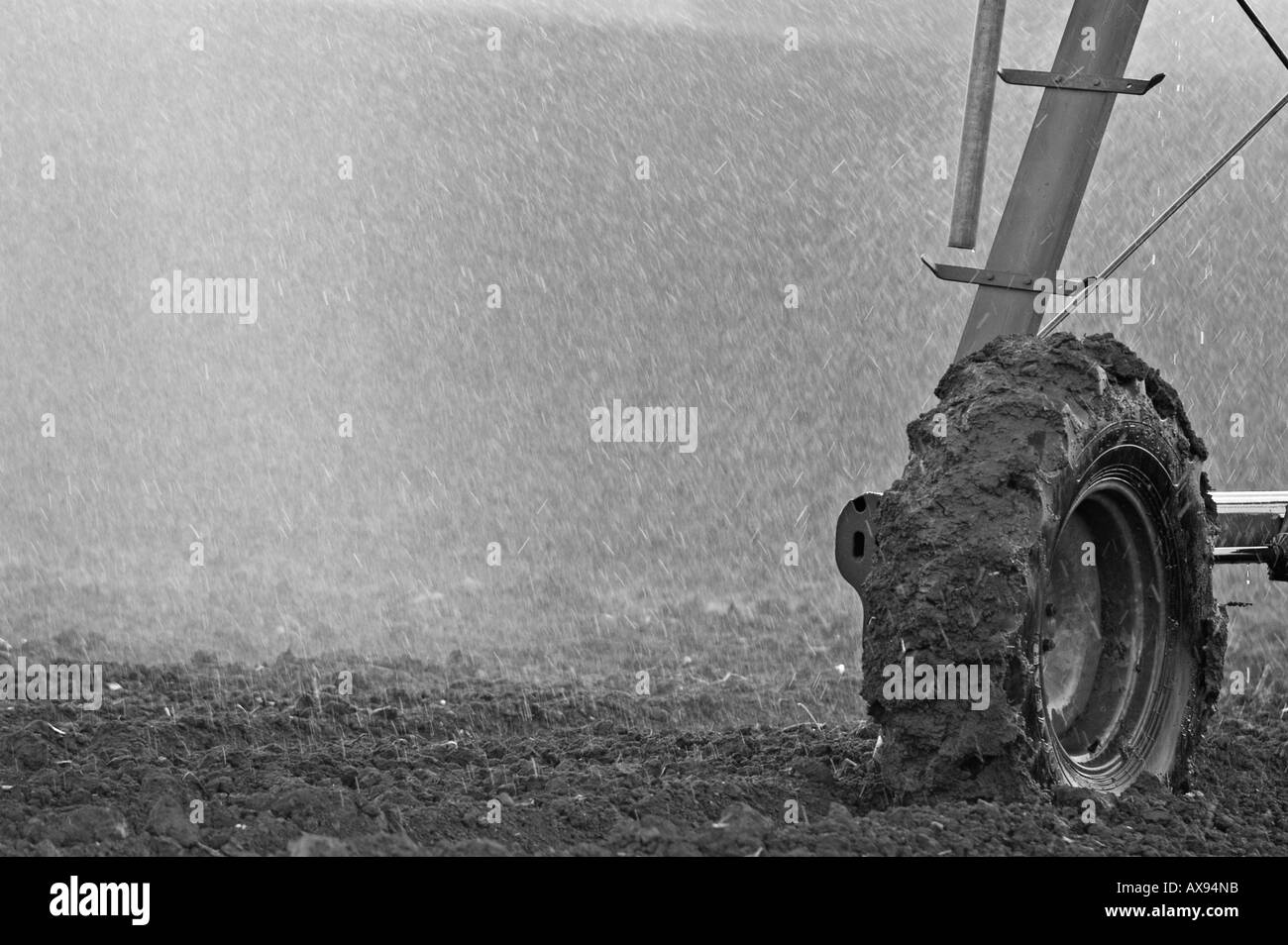 Field irrigation Israel September 2006 Stock Photo