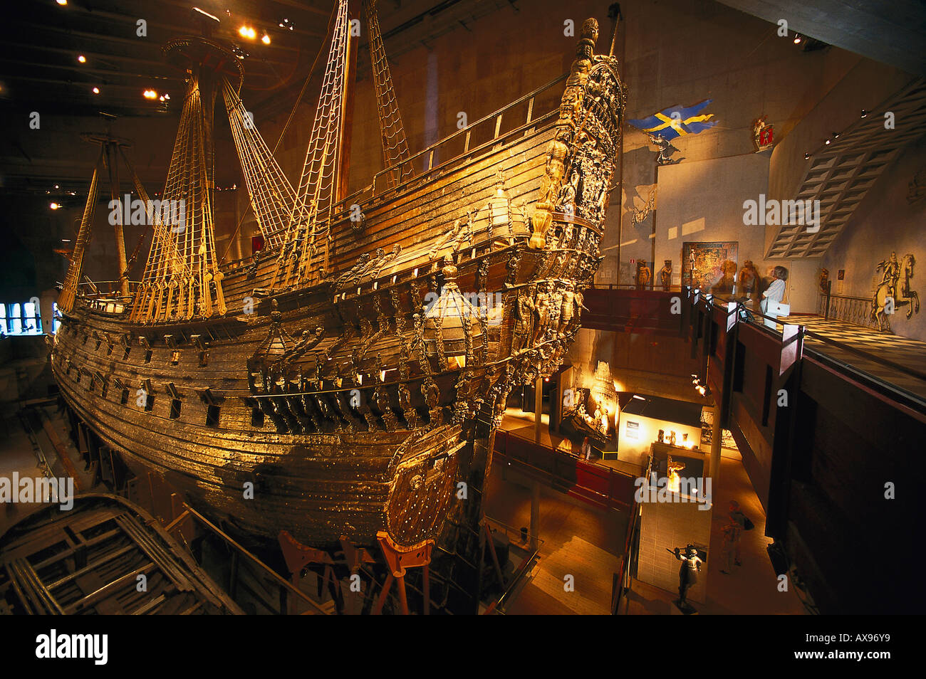 The vasa, a Viking ship in the Wasa Museum, Stockholm, Sweden Stock Photo -  Alamy