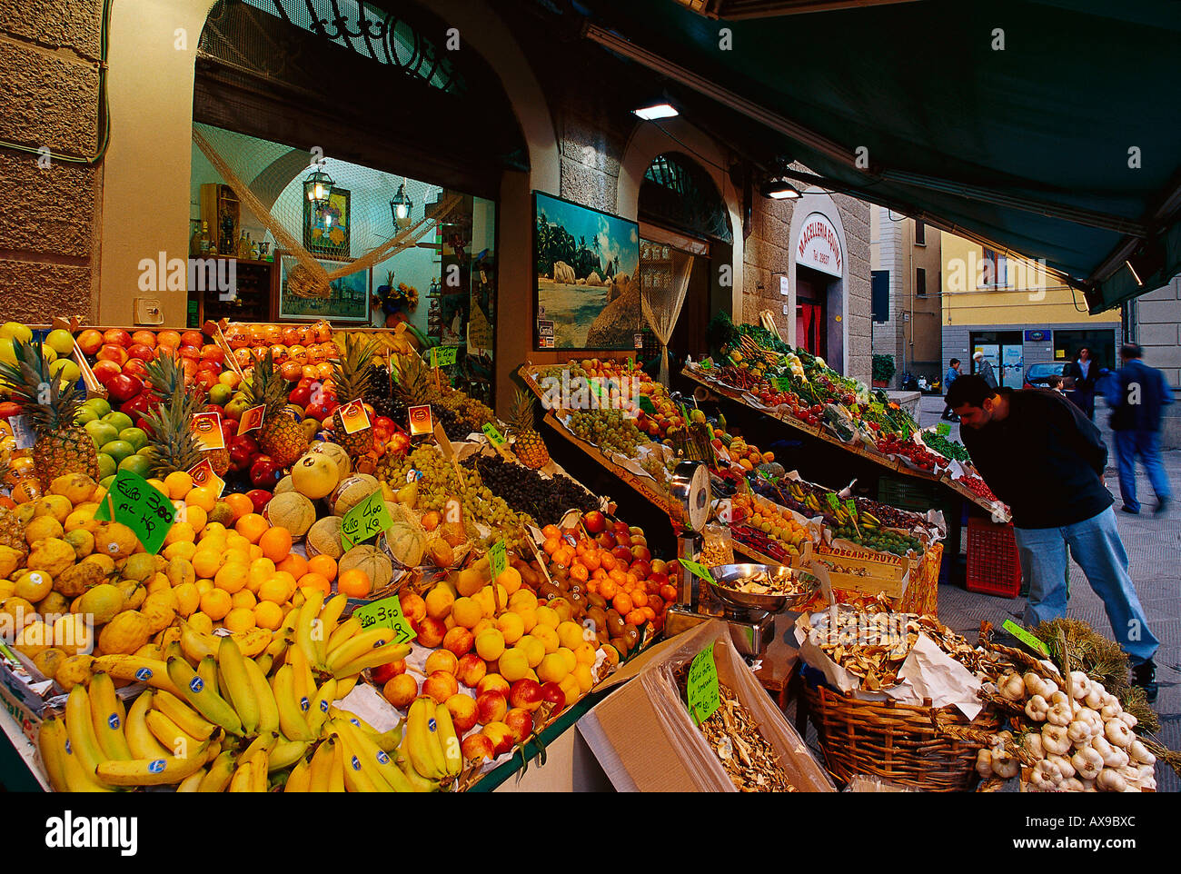 Market, Piazza della Sale, Pistoia Tuscany, Italy Stock Photo ...