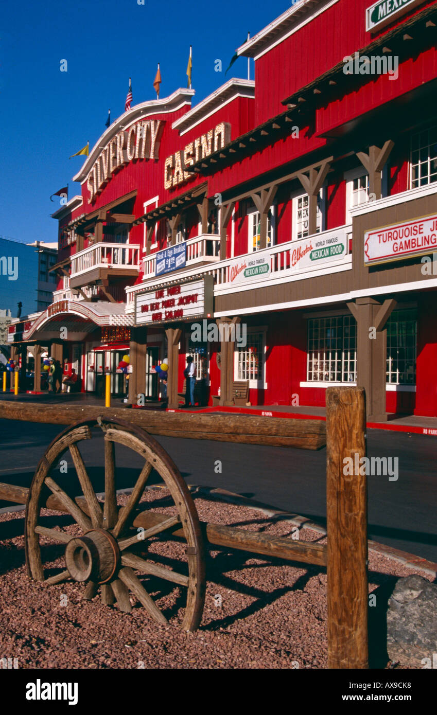 Silver City Casino, Las Vegas, Nevada, USA Stock Photo Alamy