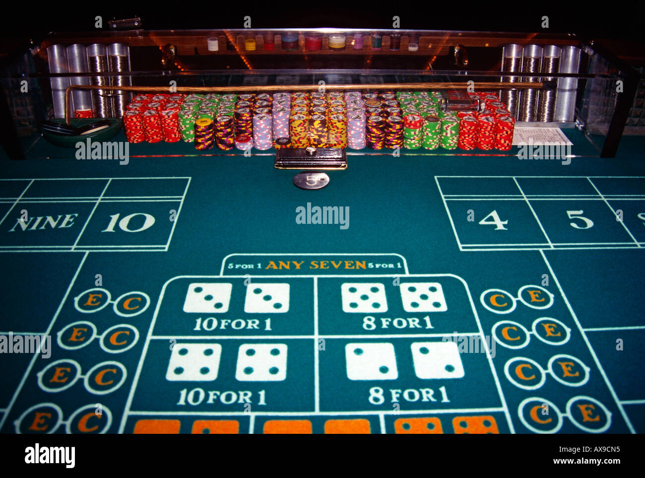 Craps table las vegas hires stock photography and images Alamy