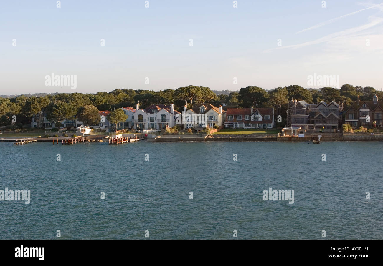 Panorama road sandbanks poole High Resolution Stock Photography and