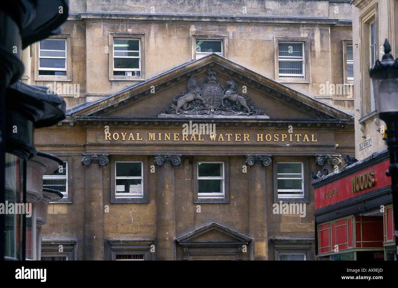 The former royal mineral water hospital hires stock photography and