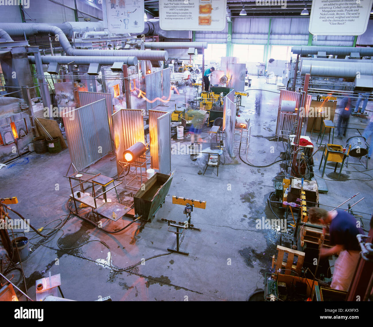 Caithness Glass. Glass blowing factory, Wick, now closed. Scotland UK