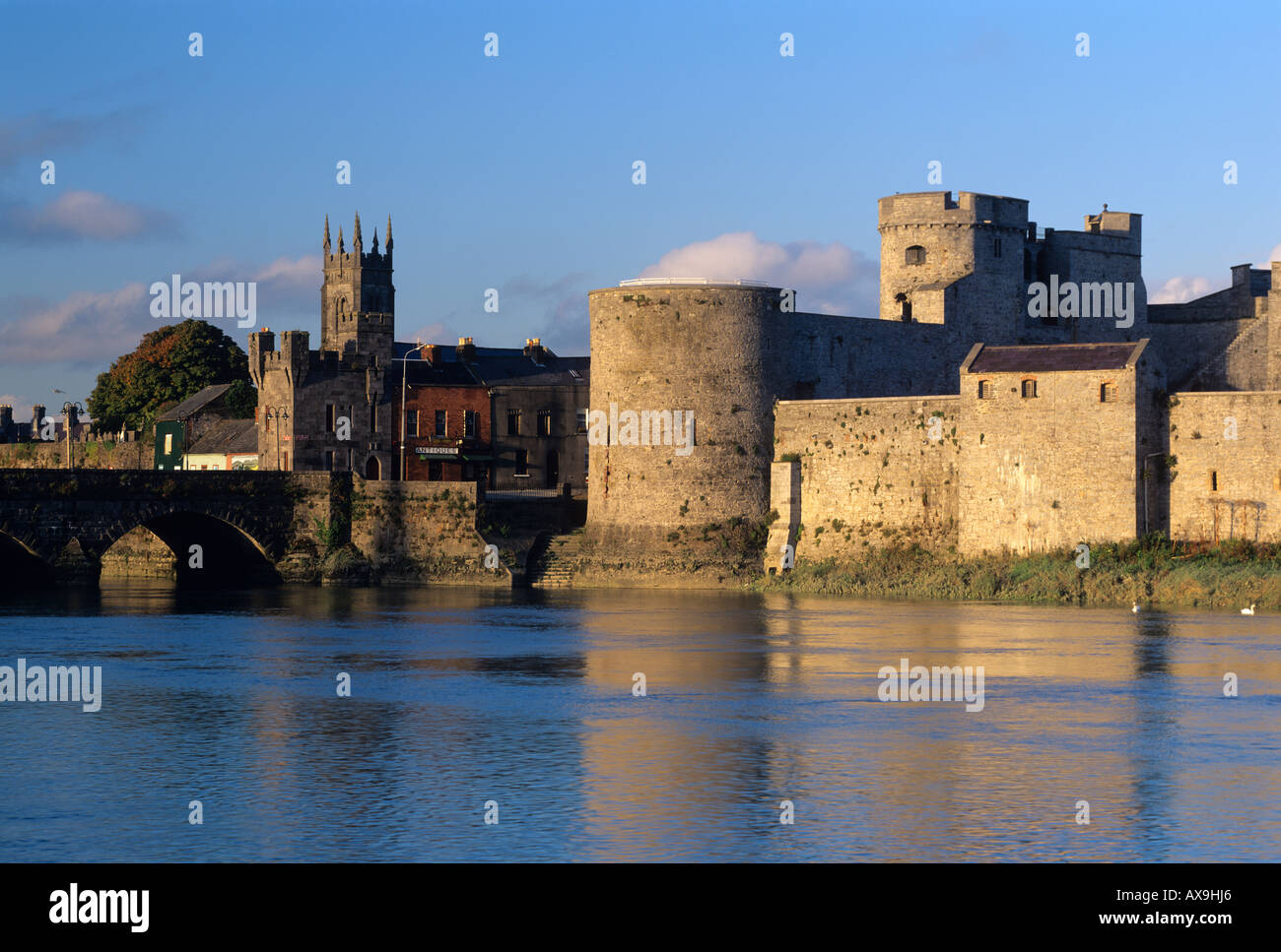 King John's Castle Limerick Republic of Ireland Stock Photo
