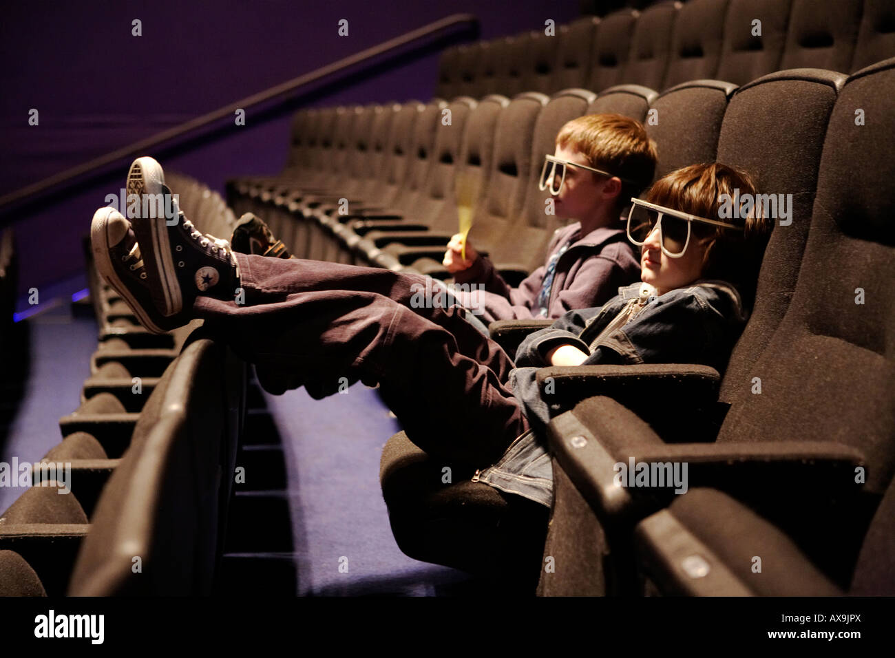 3d cinema kids hi-res stock photography and images - Alamy