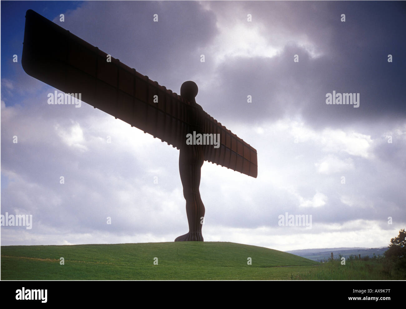 Angel of the North Newcastle-upon-Tyne Gateshead Stock Photo - Alamy