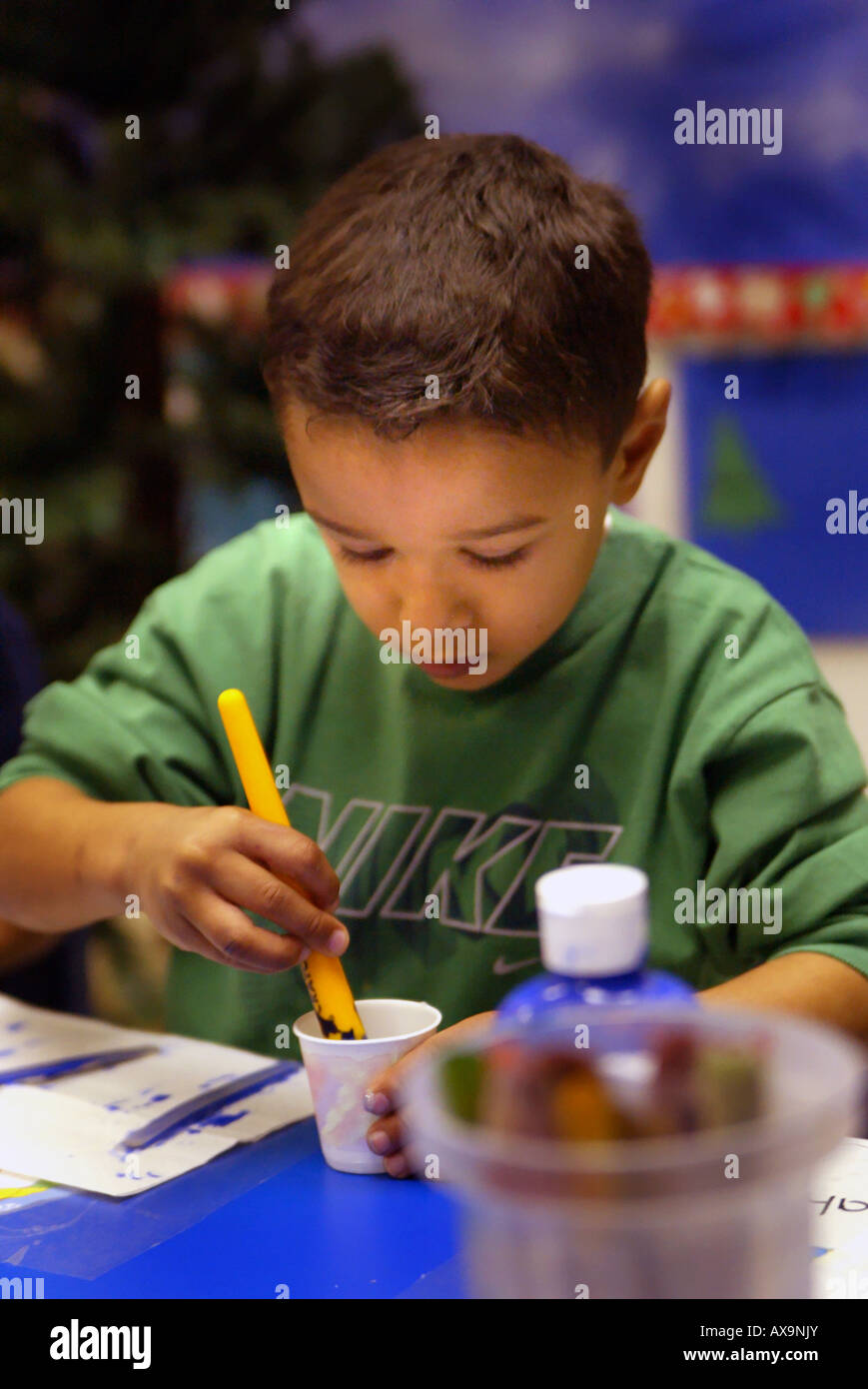 Disabled boy art class hires stock photography and images Alamy