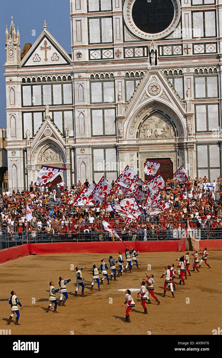 Calcio Storico Fiorentino, Florence, Tuscany Italy Stock Photo - Alamy
