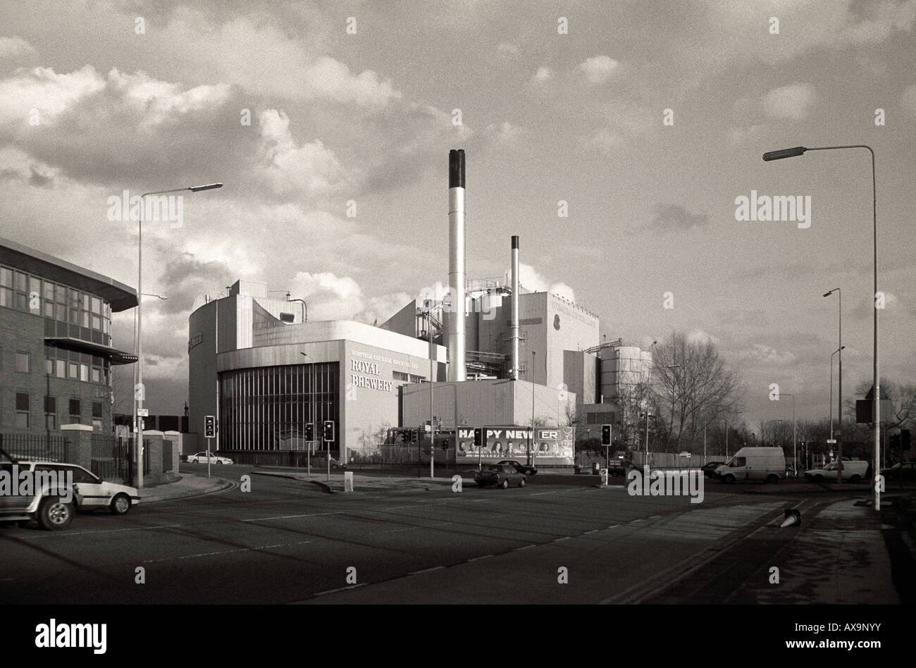 Royal Brewery, Denmark Road, Moss Side, Manchester, UK Stock Photo Alamy