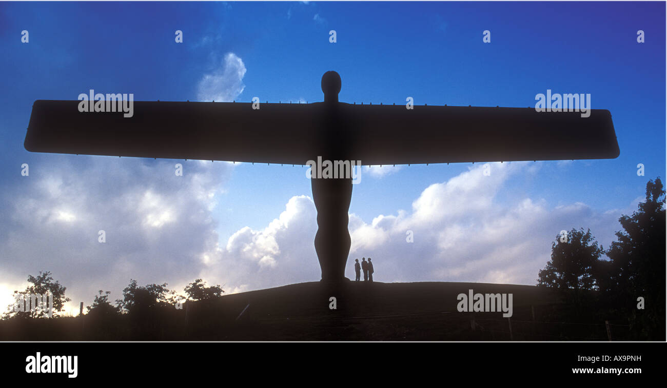 Angel of the North Newcastle-upon-Tyne Gateshead Stock Photo - Alamy