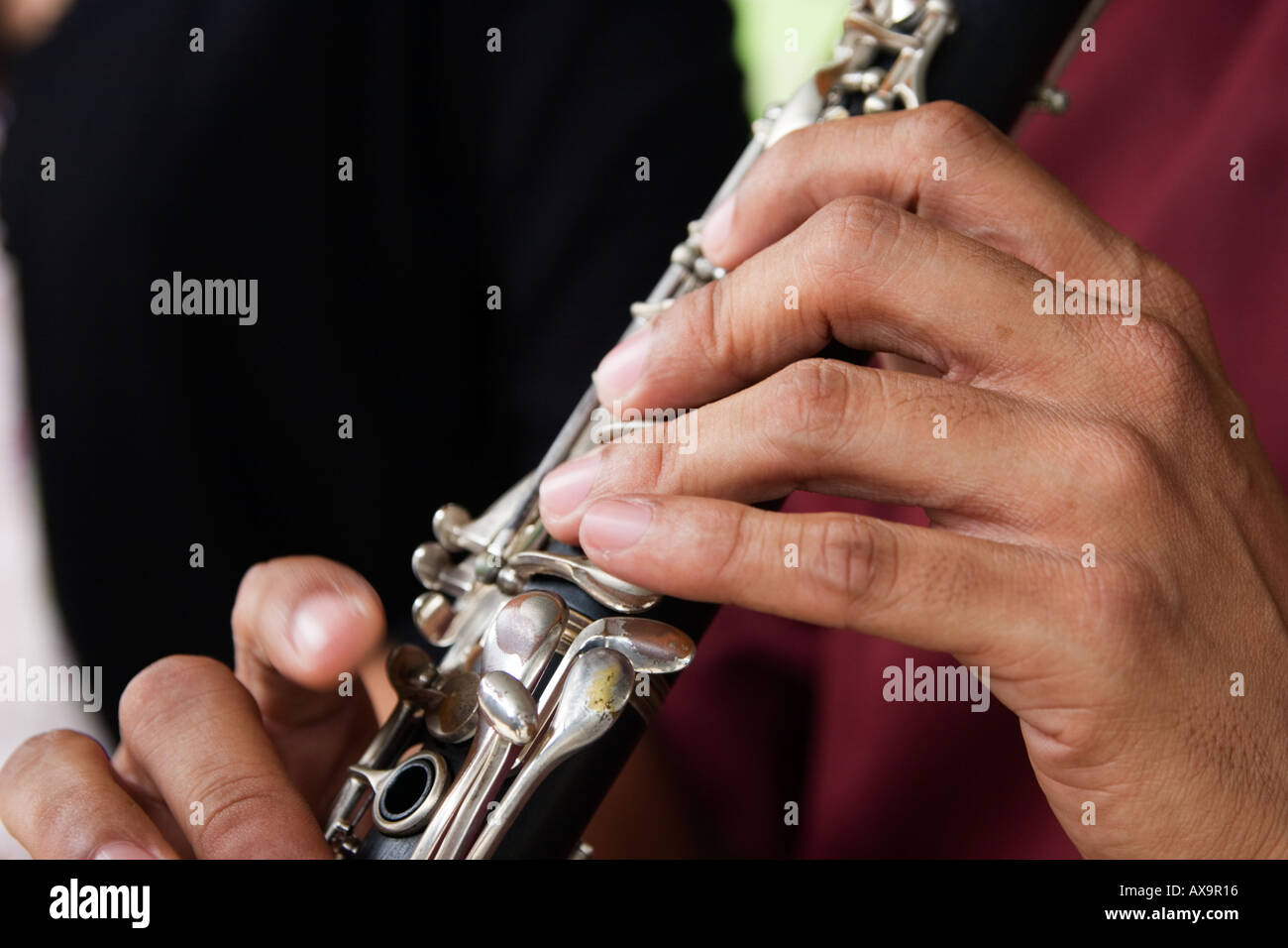 Close up of player hands Stock Photo Alamy